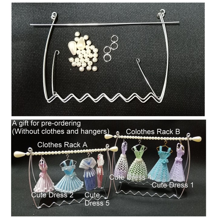 (198A AMANDA)Amanda Clothes Rack A