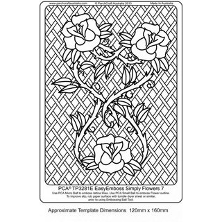 (TP3281E)EMBOSSING EasyEmboss - Simply Flowers 7