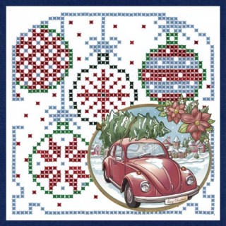 (SPDO038)Sparkles Set 38 - Yvonne Creations - Christmas Village - Christmas Transportation