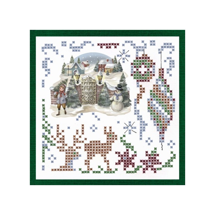 (SPDO042)Sparkles Set 42 - Amy Design - Nostalgic Christmas - Christmas Village