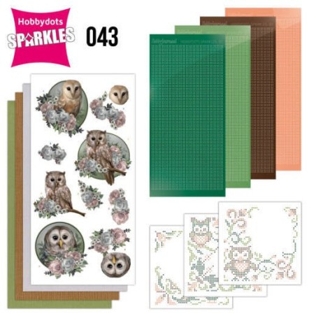 (SPDO043)Sparkles Set 43 - Amy Design - Amazing Owls - Romantic Owls