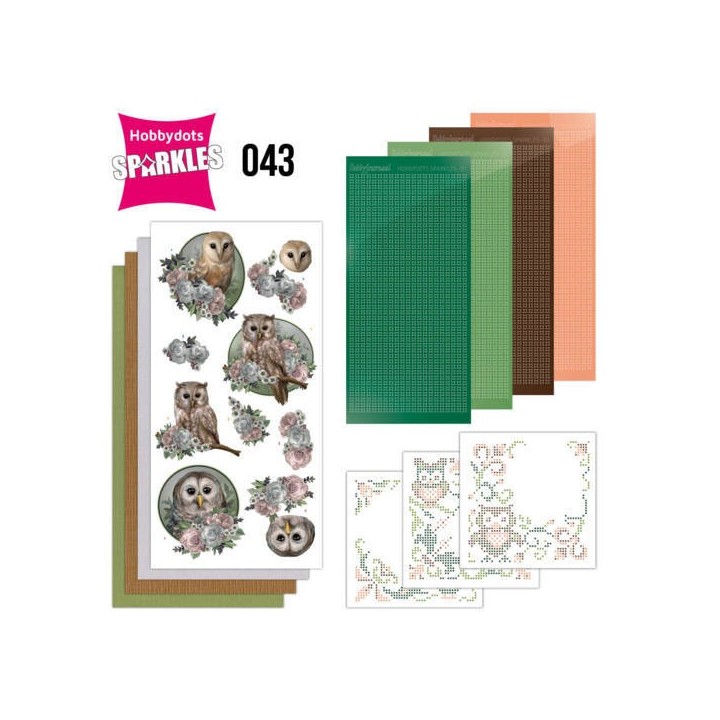 (SPDO043)Sparkles Set 43 - Amy Design - Amazing Owls - Romantic Owls