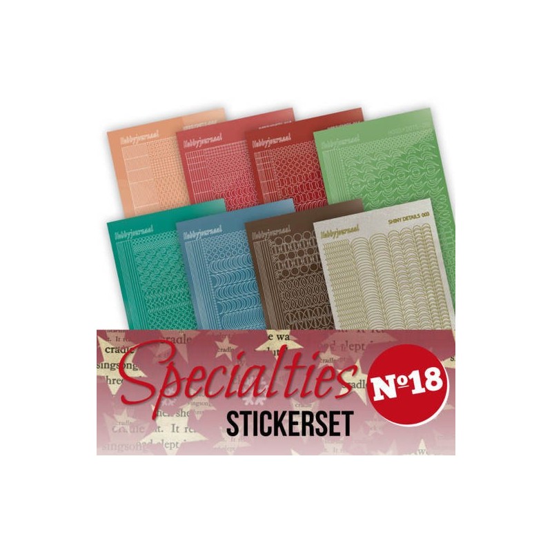 (SPECSTS018)Specialties 18 stickerset