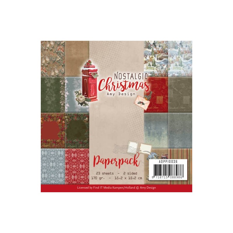 (ADPP10036)Paperpack - Amy Design - Nostalgic Christmas