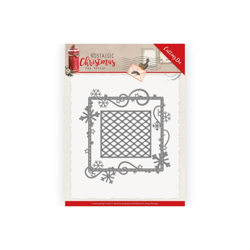 (ADD10221)Dies - Amy Design - Nostalgic Christmas - Snowflake Frame