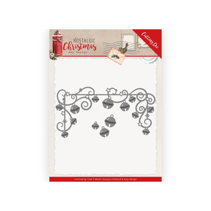 (ADD10222)Dies - Amy Design - Nostalgic Christmas - Hanging Christmas Bells