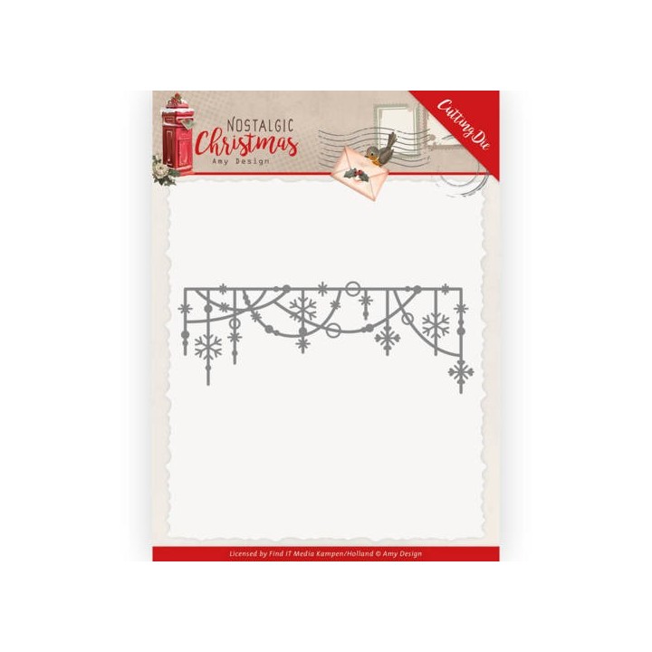 (ADD10224)Dies - Amy Design - Nostalgic Christmas - Hanging Snowflakes