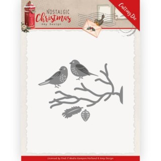 (ADD10225)Dies - Amy Design - Nostalgic Christmas - Birds