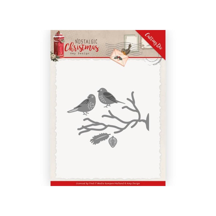 (ADD10225)Dies - Amy Design - Nostalgic Christmas - Birds