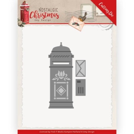 (ADD10226)Dies - Amy Design - Nostalgic Christmas - Mail Box