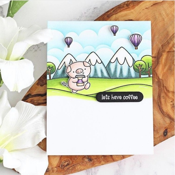 (T4T/406/All/Cle)Time For Tea All Occasion Critters Clear Stamps