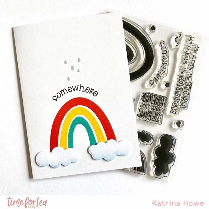 (T4T/414/Sto/Cle)Time For Tea Storms Don't Last Clear Stamps