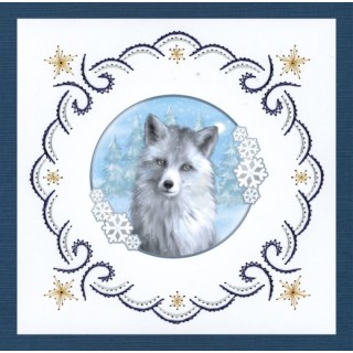 (STDO143)Stitch and Do 143 - Amy Design - Winter Foxes