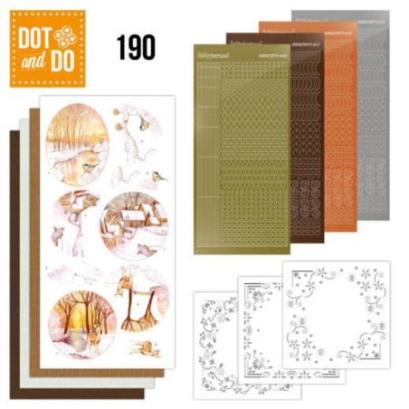 (DODO190)Dot and Do 190 - Jeanine's Art - Yellow Forest