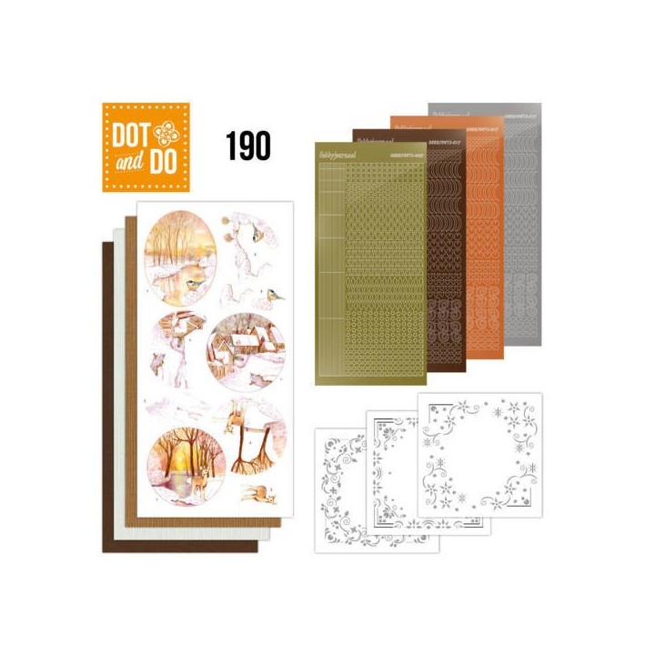(DODO190)Dot and Do 190 - Jeanine's Art - Yellow Forest