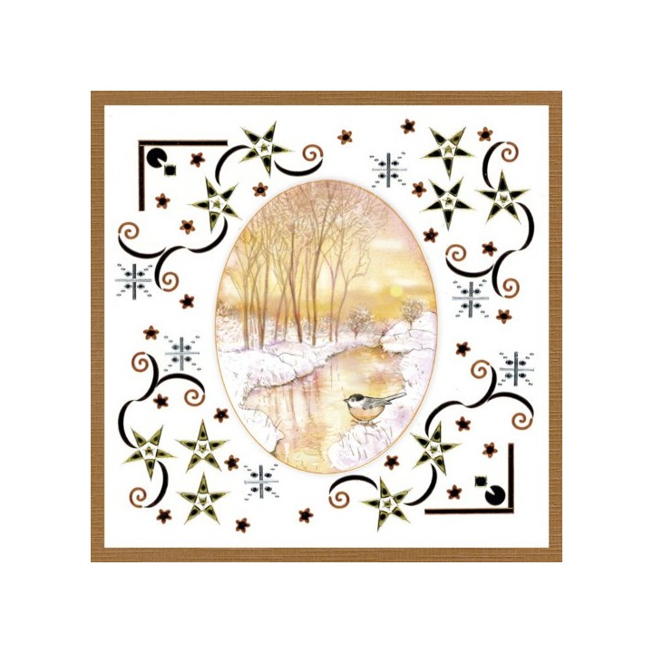 (DODO190)Dot and Do 190 - Jeanine's Art - Yellow Forest