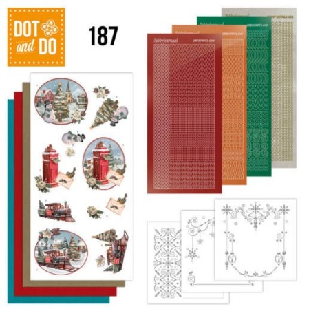 (DODO187)Dot and Do 187 - Amy Design - Nostalgic Christmas - Christmas Train