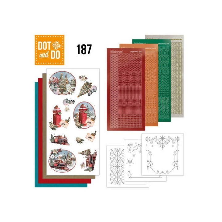 (DODO187)Dot and Do 187 - Amy Design - Nostalgic Christmas - Christmas Train