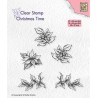 (CT036)Nellie's Choice Clear stamps Christmas time Poinsettia