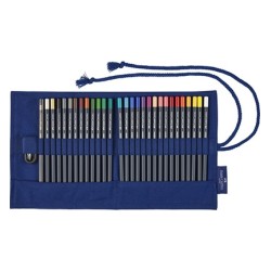 (114752)Faber Castell Goldfaber color pencil roll case