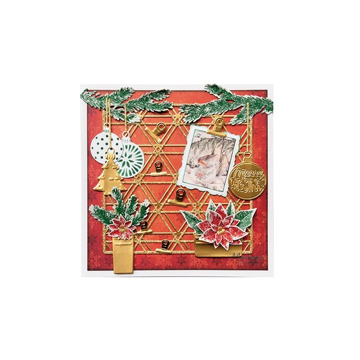 (LR0682)Creatables Merry Christmas baubles