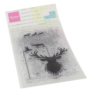 (MM1637)Art stamps Deer