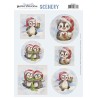 (CDS10033)Push Out Scenery - Yvonne Creations - Aquarella - Christmas Penguin