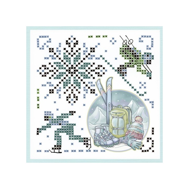 (SPDO044)Sparkles Set 44 - Yvonne Creations - Wintertime - Ski
