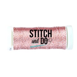 (SDCDS11)Stitch and Do Sparkles Embroidery Thread - Silver-Copper