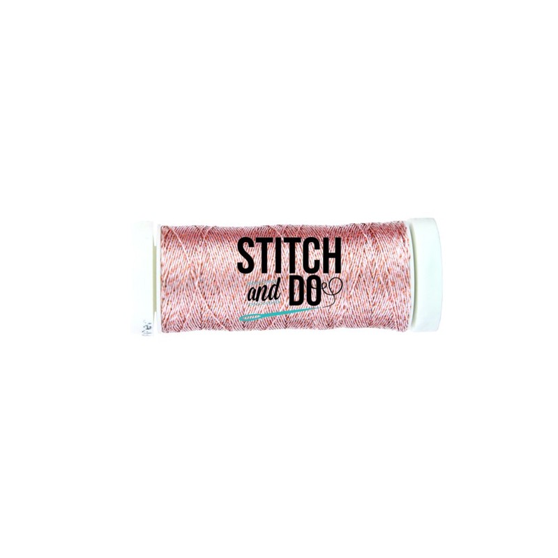(SDCDS11)Stitch and Do Sparkles Embroidery Thread - Silver-Copper