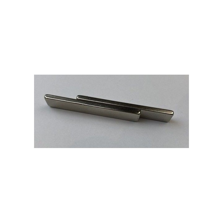 (STBM003)Nellie`s Choice Magnetic bars 50X10X3mm (2 pcs)