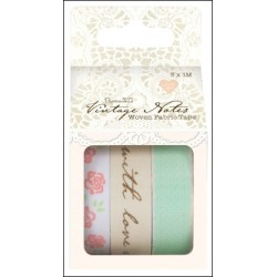 DC Woven Fabric Tape (3x1 m) Vintage Notes (PMA367400)