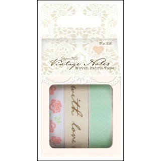 DC Woven Fabric Tape (3x1 m) Vintage Notes (PMA367400)