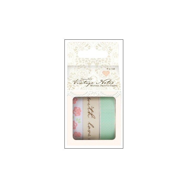 DC Woven Fabric Tape (3x1 m) Vintage Notes (PMA367400)
