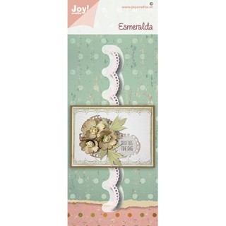 (6002/1545)Cutting embossing dies Esmeralda border
