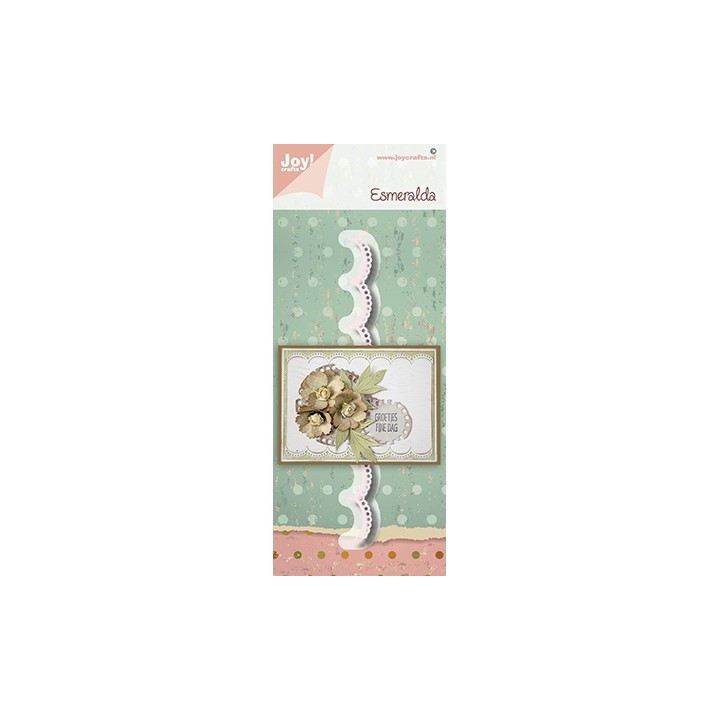 (6002/1545)Cutting embossing dies Esmeralda border