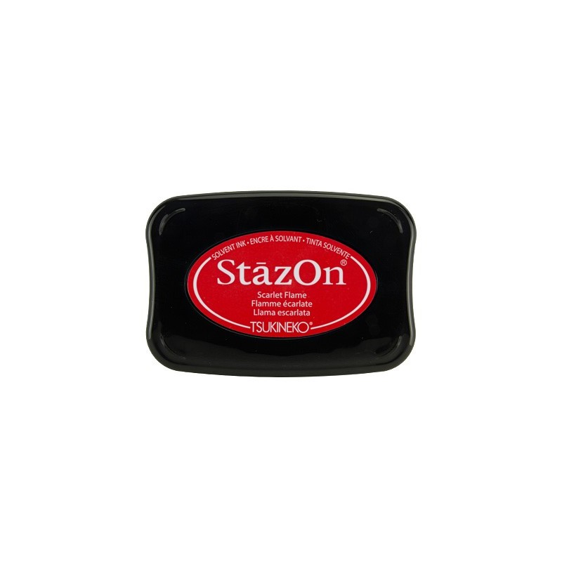 (SZ-025)Tampon encreur StazOn Scarlet Flame