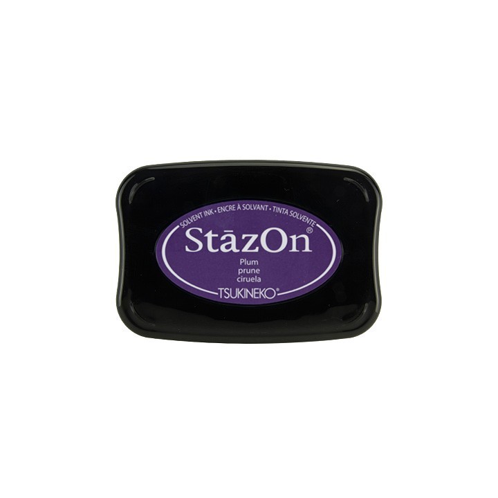 (SZ-014)Tampon encreur StazOn Plum