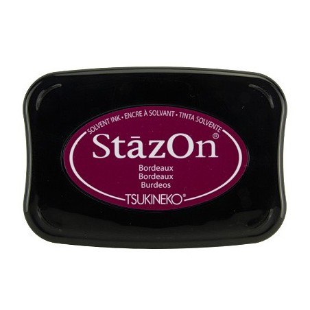 (SZ-026)Tampon encreur StazOn Bordeaux