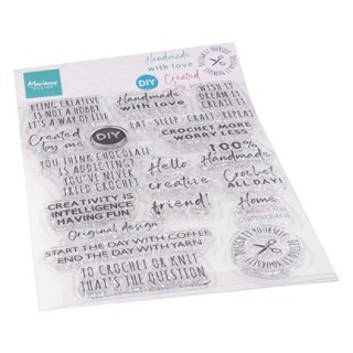 (CS1072)Clear stamp  Crafting sentiments