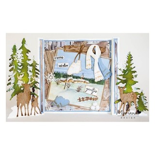 (LR0685)Creatables Gate folding Tiny's Forest