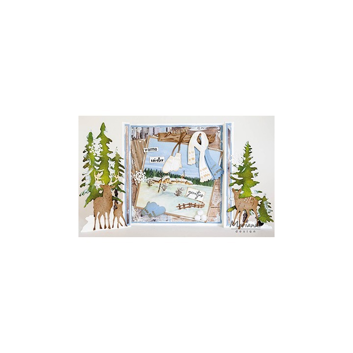 (LR0685)Creatables Gate folding Tiny's Forest