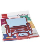 (LR0688)Creatables Armchair & kitten