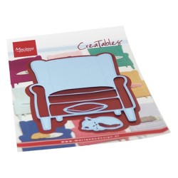 (LR0688)Creatables Armchair & kitten