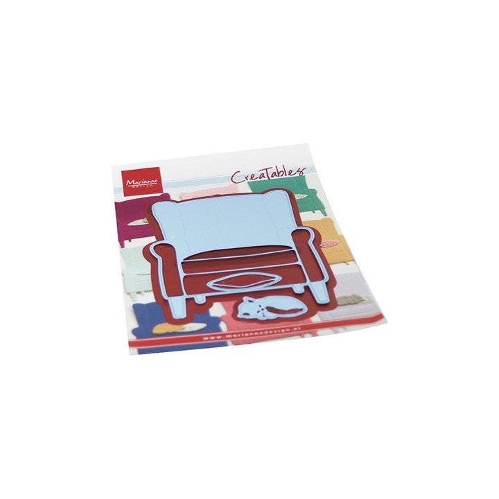 (LR0688)Creatables Armchair & kitten