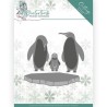 (YCD10218)Dies - Yvonne Creations - Winter Time - Penguins on Ice