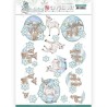 (SB10504)3D Push Out - Yvonne Creations - Winter Time - Deer