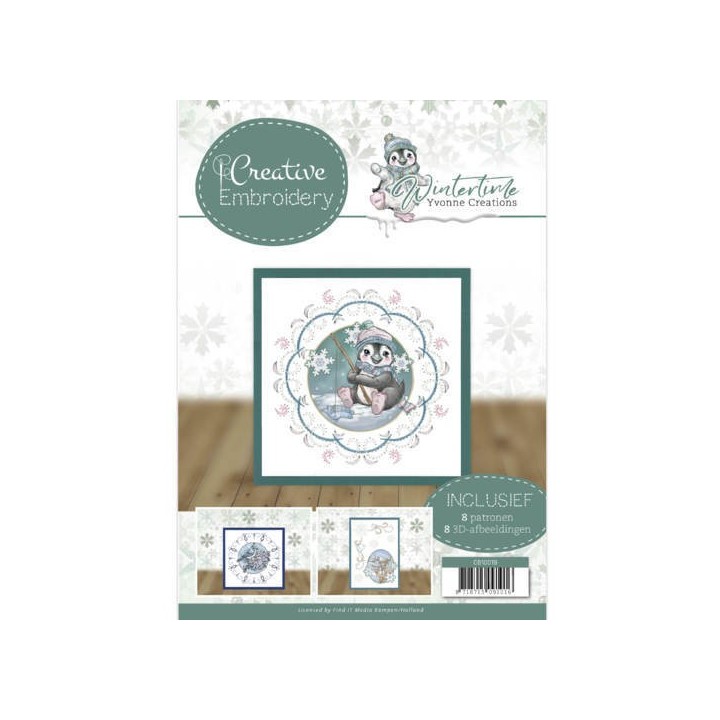 (CB10019)Creative Embroidery 19 - Yvonne Creations - Winter Time