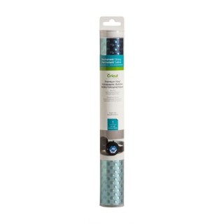 (2006553)Cricut Premium Vinyl Holographic Bubbles Bright Teal