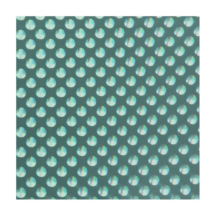 (2006553)Cricut Premium Vinyl Holographic Bubbles Bright Teal